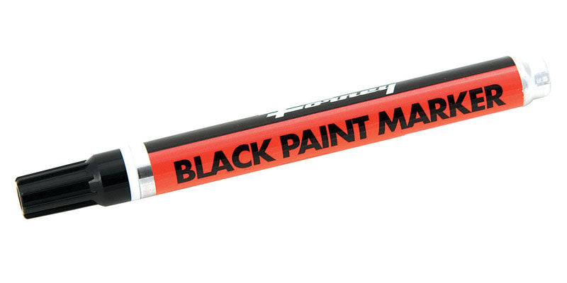 Forney 8.75 in. L X 1.88 in. W Black Paint Marker