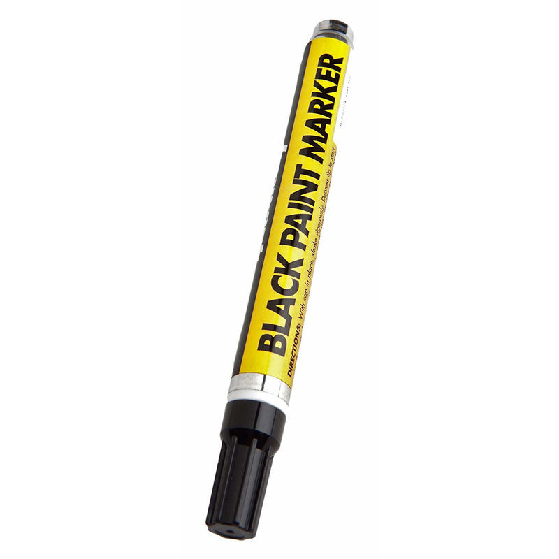 Forney 8.75 in. L X 1.88 in. W Black Paint Marker