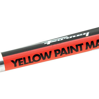 Forney 8.75 in. L X 1.88 in. W Yellow Paint Marker