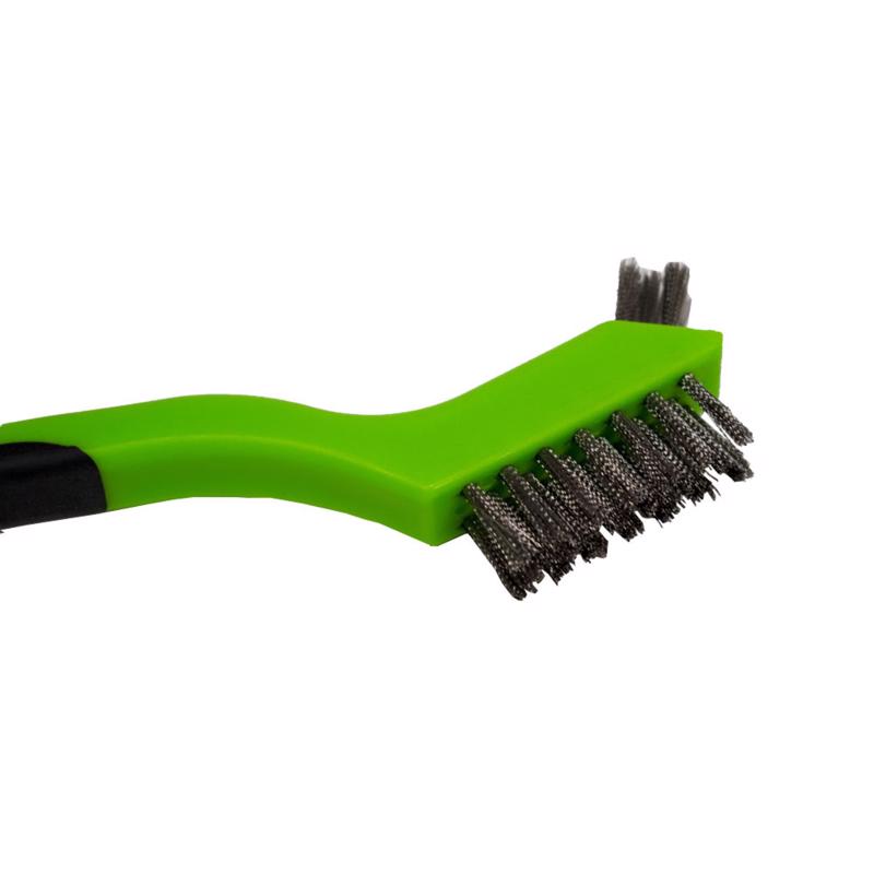 Forney 7-1/4 in. L X 1 in. W Scratch Brush Stainless Steel