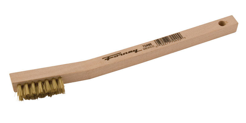Forney 7-3/4 in. L X 1 in. W Scratch Brush Brass