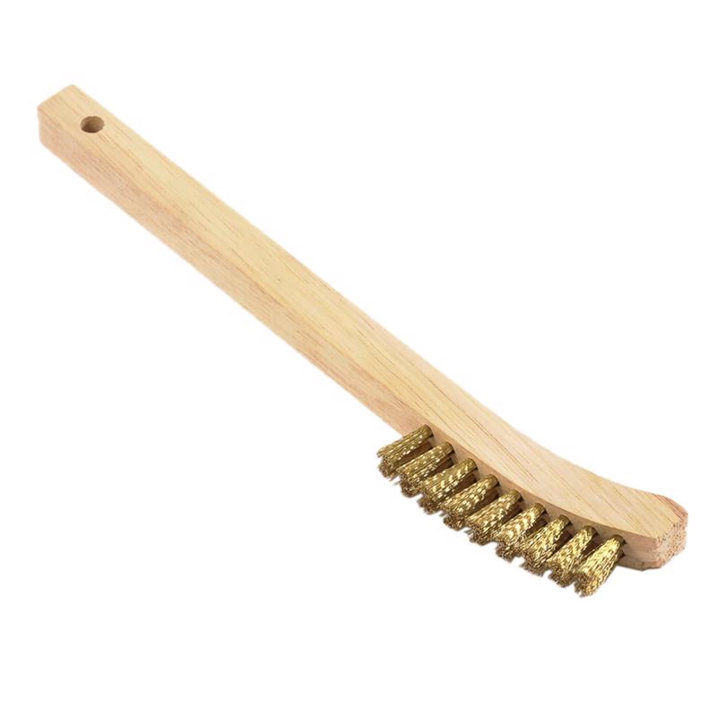 Forney 8-5/8 in. L X 1.5 in. W Scratch Brush Brass