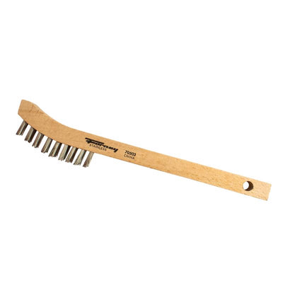 Forney 8-5/8 in. L X .15 in. W Scratch Brush Stainless Steel
