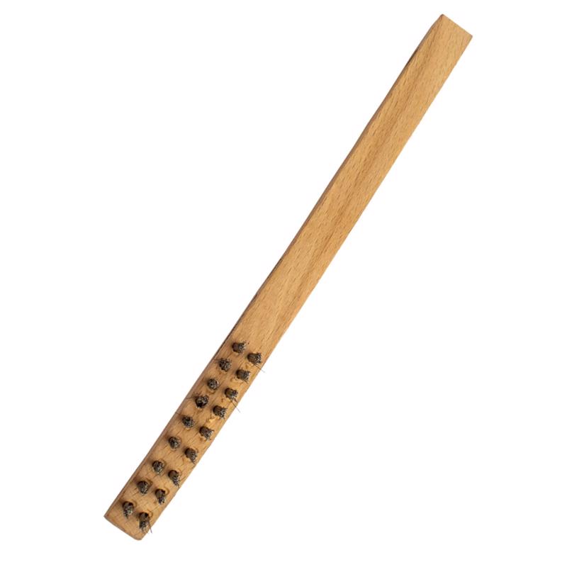 Forney 8-5/8 in. L X .15 in. W Scratch Brush Stainless Steel