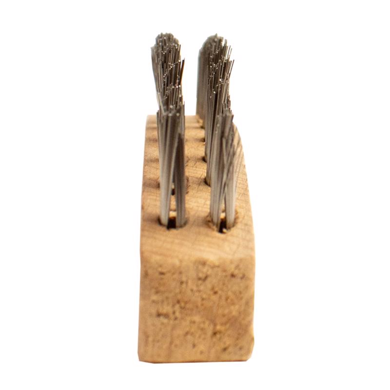 Forney 8-5/8 in. L X .15 in. W Scratch Brush Stainless Steel
