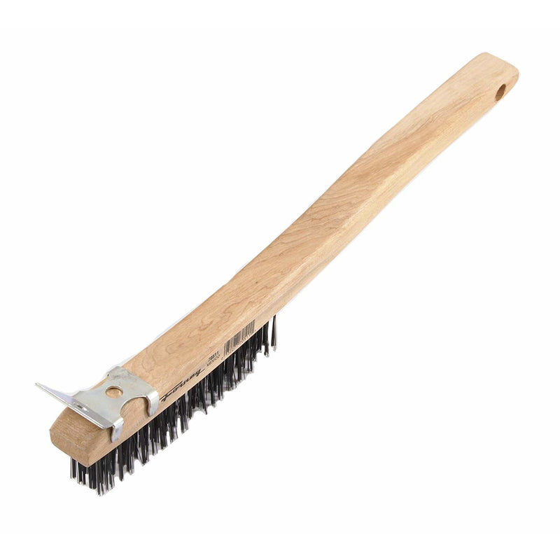 Forney 13-11/16 in. L X 3 in. W Scratch Brush Steel