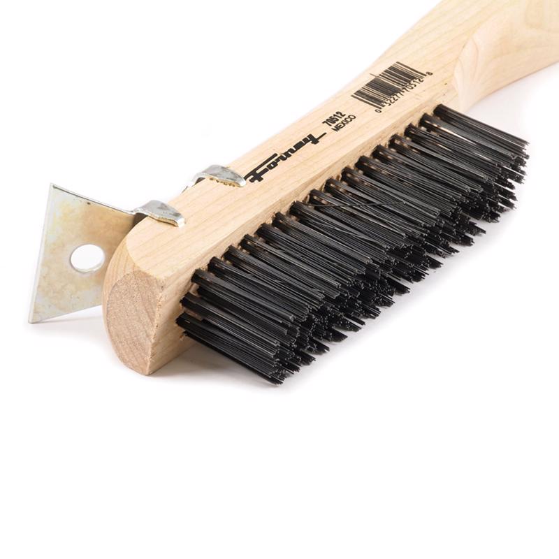 Forney 10-1/4 in. L X 2.75 in. W Scratch Brush Steel