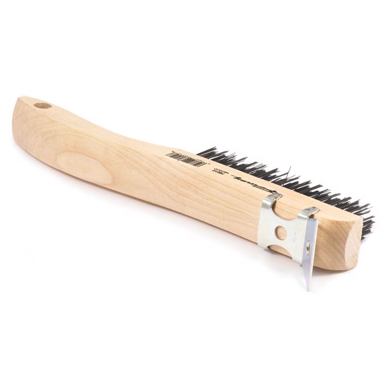 Forney 10-1/4 in. L X 2.75 in. W Scratch Brush Steel