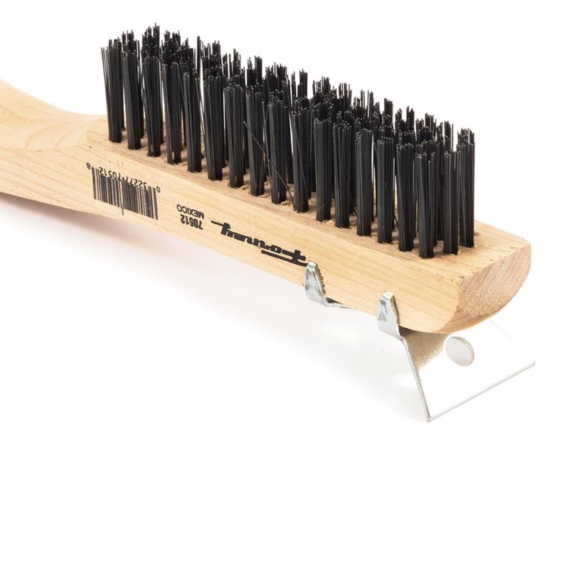 Forney 10-1/4 in. L X 2.75 in. W Scratch Brush Steel