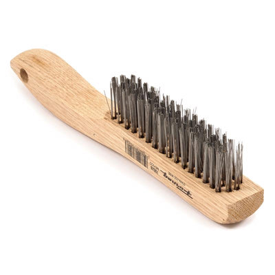 Forney 9.5 in. L X 10.25 in. W Scratch Brush Stainless Steel