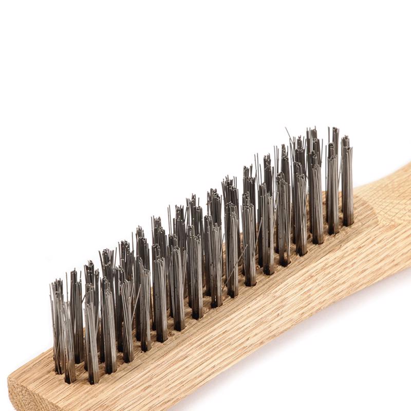 Forney 9.5 in. L X 10.25 in. W Scratch Brush Stainless Steel
