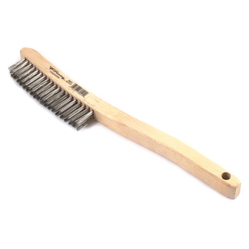 Forney 13-3/4 in. L X 2.25 in. W Scratch Brush Stainless Steel