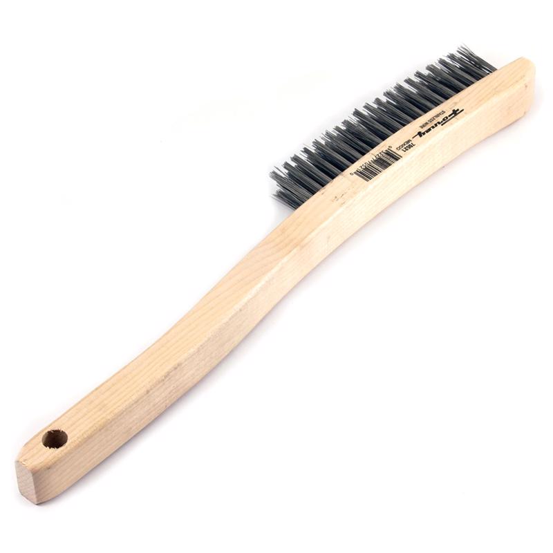 Forney 13-3/4 in. L X 2.25 in. W Scratch Brush Stainless Steel
