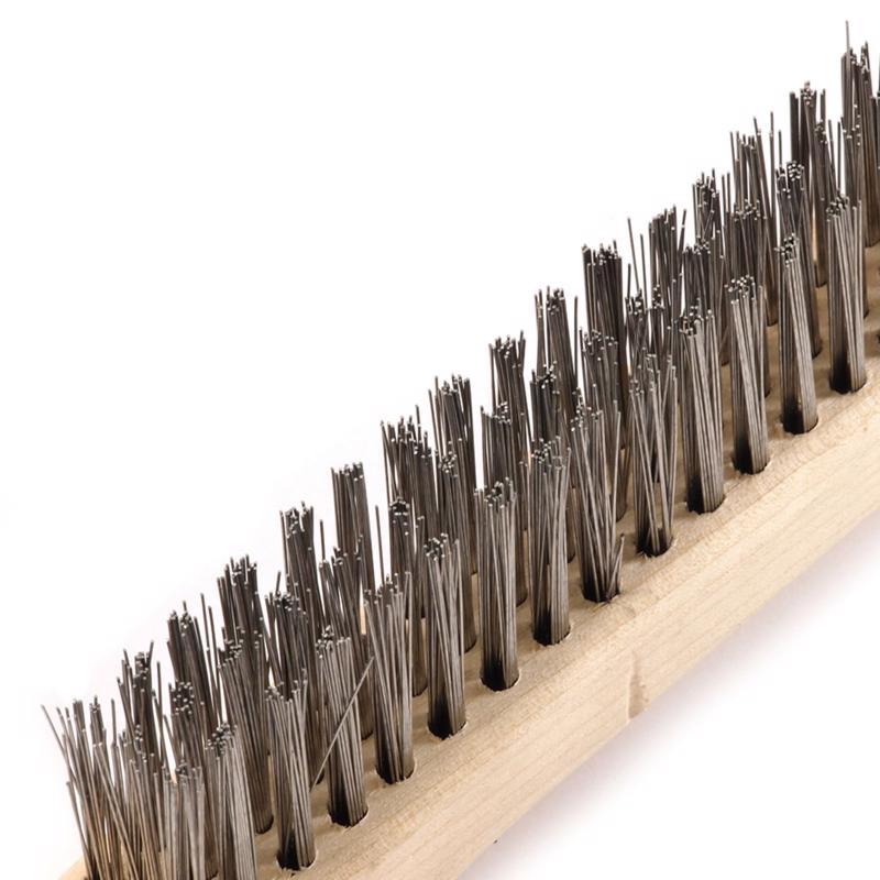 Forney 13-3/4 in. L X 2.25 in. W Scratch Brush Stainless Steel
