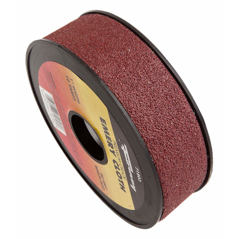 Forney 360 in. L X 1 in. W 120 Grit Emery Sandpaper