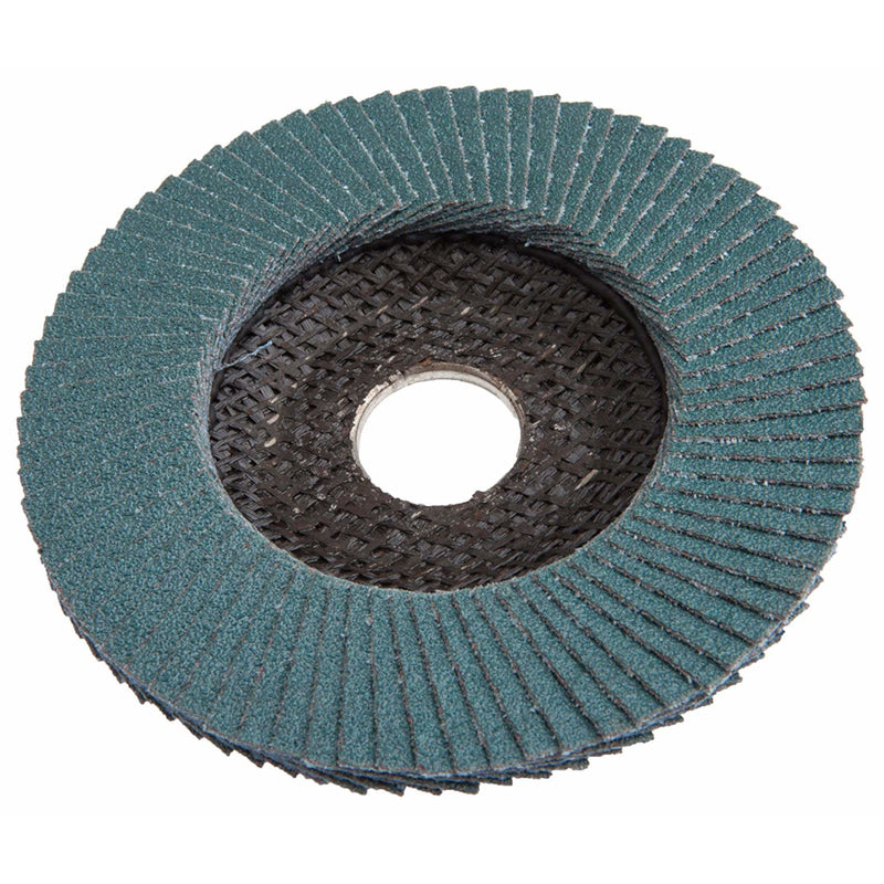 Forney 4-1/2 in. D Zirconia Aluminum Oxide Flap Disc 60 Grit