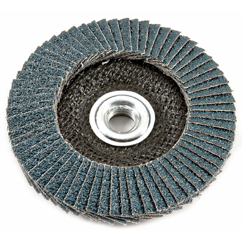 Forney 4-1/2 in. D Zirconia Aluminum Oxide Flap Disc 36 Grit