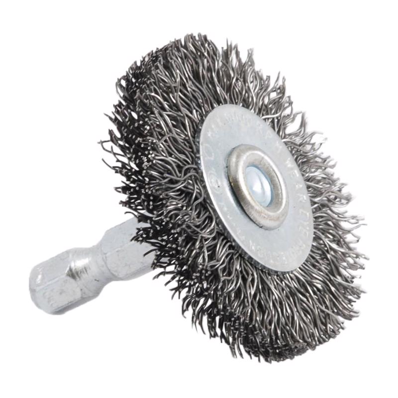 Forney 1-1/2 in. Crimped Wire Wheel Brush Metal 6000 rpm
