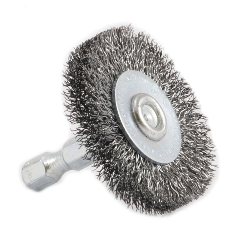 Forney 1-1/2 in. Crimped Wire Wheel Brush Metal 6000 rpm