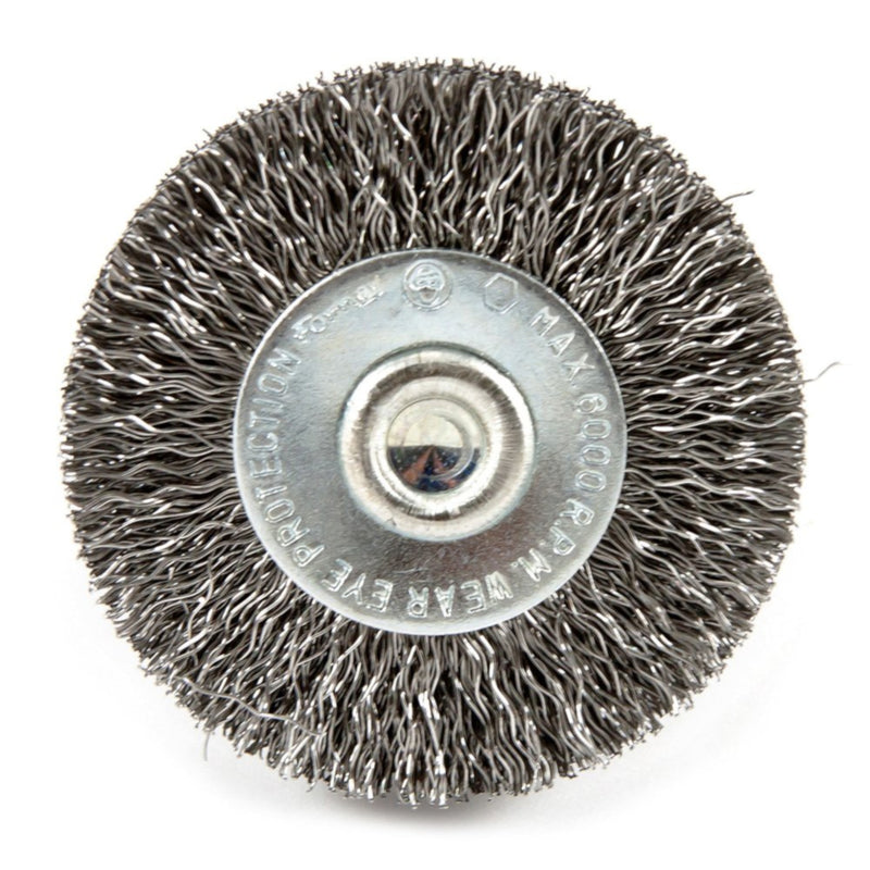Forney 1-1/2 in. Crimped Wire Wheel Brush Metal 6000 rpm