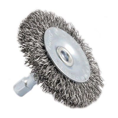 Forney 2 in. Crimped Wire Wheel Brush Metal 6000 rpm