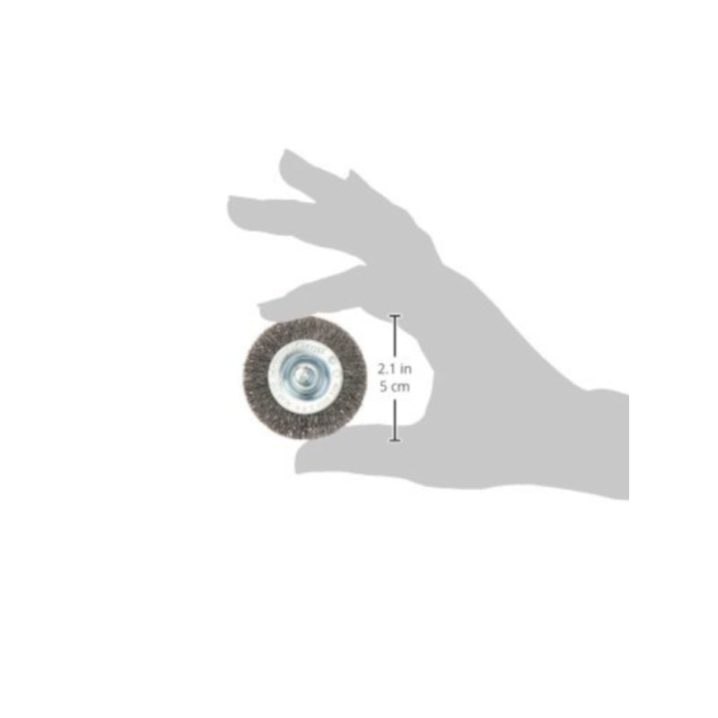 Forney 2 in. Crimped Wire Wheel Brush Metal 6000 rpm