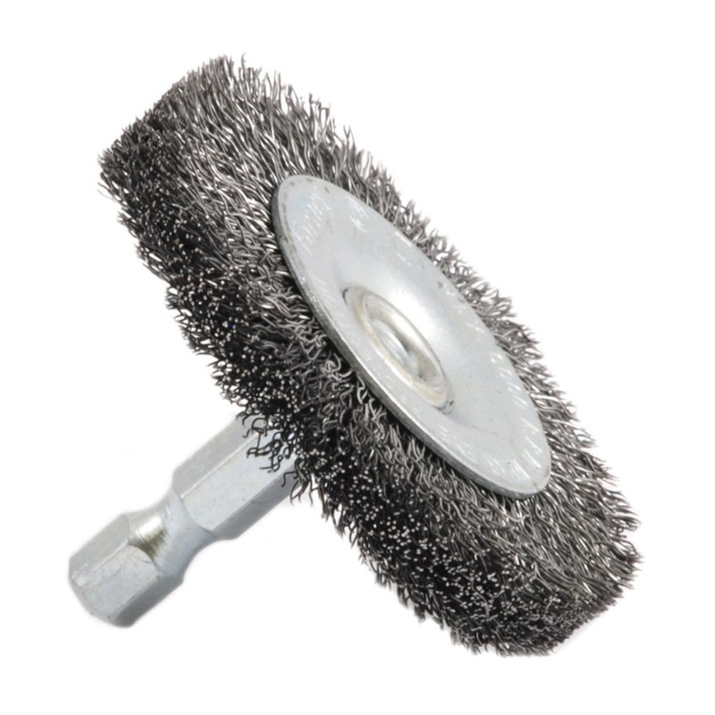 Forney 2-1/2 in. Crimped Wire Wheel Brush Metal 6000 rpm