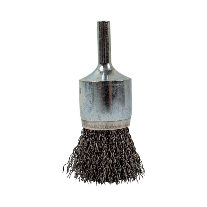 Forney 1 in. Crimped Wire Wheel Brush Metal 20000 rpm