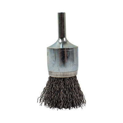 Forney 1 in. Crimped Wire Wheel Brush Metal 20000 rpm