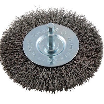 Forney 4 in. Coarse Wire Wheel Brush Metal 6000 rpm