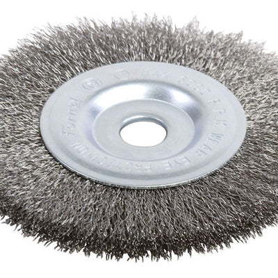 Forney 4 in. Crimped Wire Wheel Brush Metal 6000 rpm