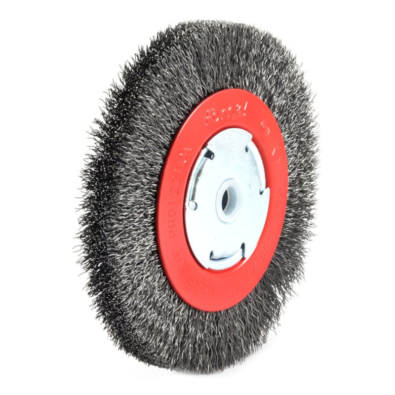 Forney 6 in. Crimped Wire Wheel Brush Metal 6000 rpm