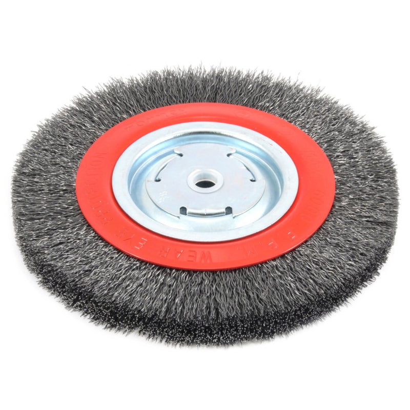 Forney 8 in. Crimped Wire Wheel Brush Metal 6000 rpm