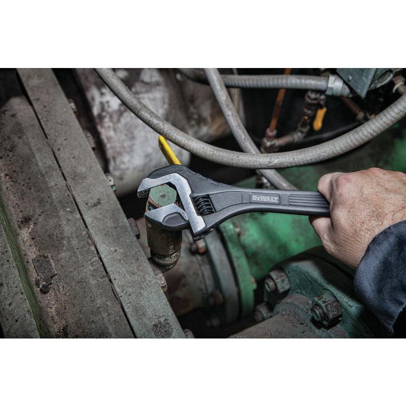 DeWalt Metric and SAE Adjustable Wrench 12 in. L