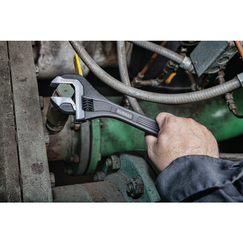 DeWalt Metric and SAE Adjustable Wrench 12 in. L