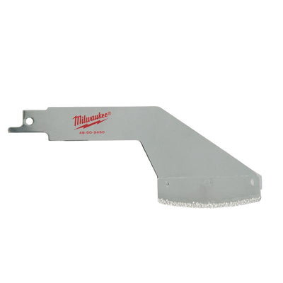 Milwaukee HACKZALL/SAWZALL 5 in. Carbide Grit Grout Removal Tool