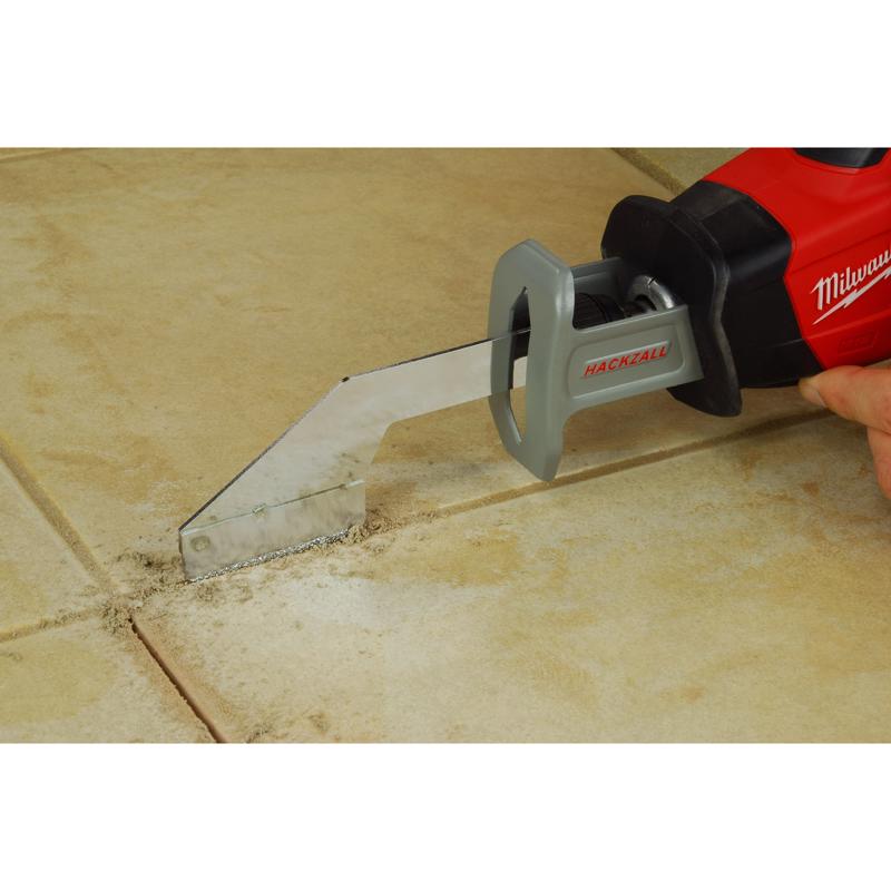 Milwaukee HACKZALL/SAWZALL 5 in. Carbide Grit Grout Removal Tool