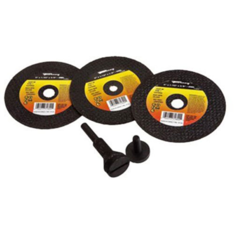 Forney 3 in. D X 7/8 in. Aluminum Oxide Cut-Off Wheel Kit
