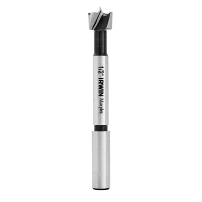 Irwin Marples 1/2 in. X 4 in. L Carbon Steel Forstner Drill Bit Round Shank