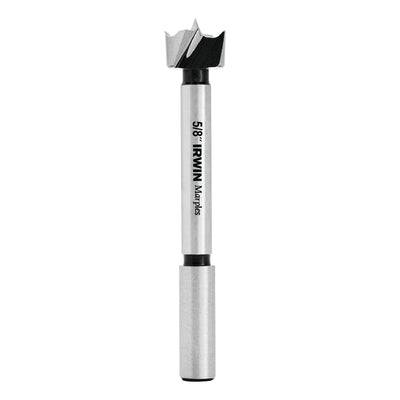 Irwin Marples 5/8 in. X 3.5 in. L Carbon Steel Forstner Drill Bit Round Shank
