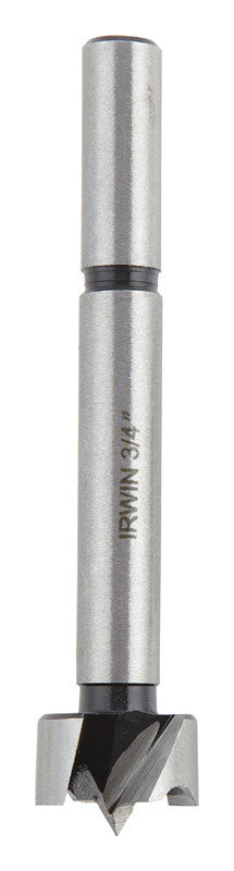 Irwin Marples 3/4 in. X 4 in. L Carbon Steel Forstner Drill Bit Round Shank