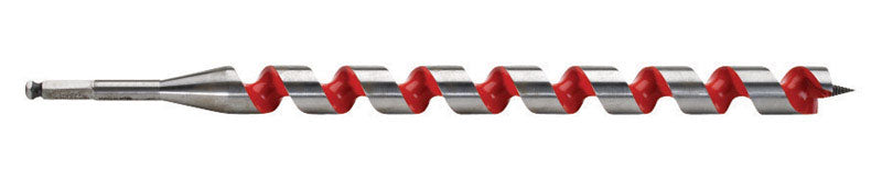 Milwaukee 1-1/8 in. D X 18 in. L Ship Auger Bit Hardened Steel