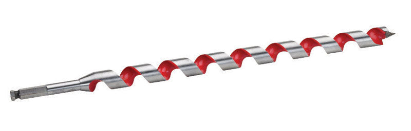 Milwaukee 1 in. D X 18 in. L Ship Auger Bit Hardened Steel