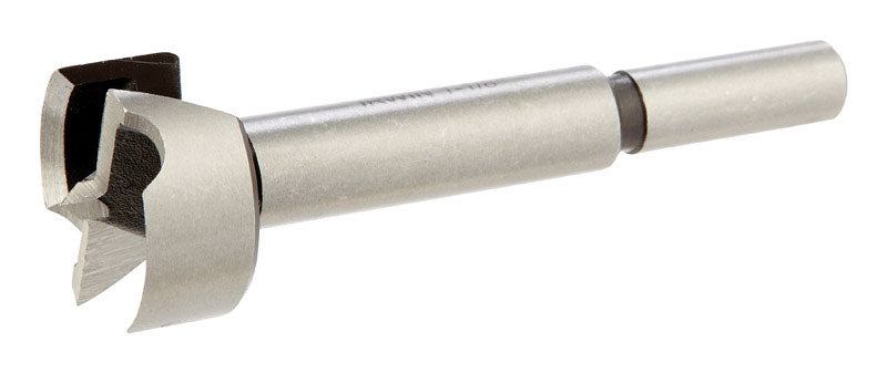 Irwin Marples 1-1/8 in. X 4 in. L Carbon Steel Forstner Drill Bit Round Shank
