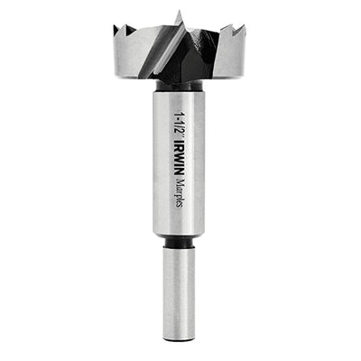 Irwin Marples 1-1/2 in. X 4 in. L Carbon Steel Forstner Drill Bit Round Shank