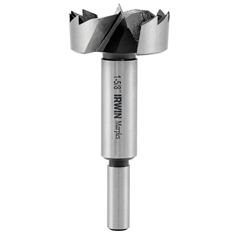 Irwin Marples 1-5/8 in. X 4 in. L Carbon Steel Forstner Drill Bit Round Shank