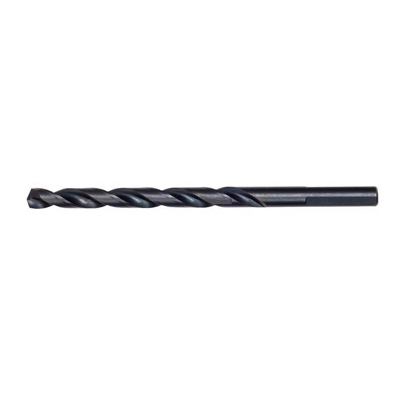 Milwaukee Thunderbolt 1/4 in. X 4 in. L Black Oxide Drill Bit 3-Flat Shank