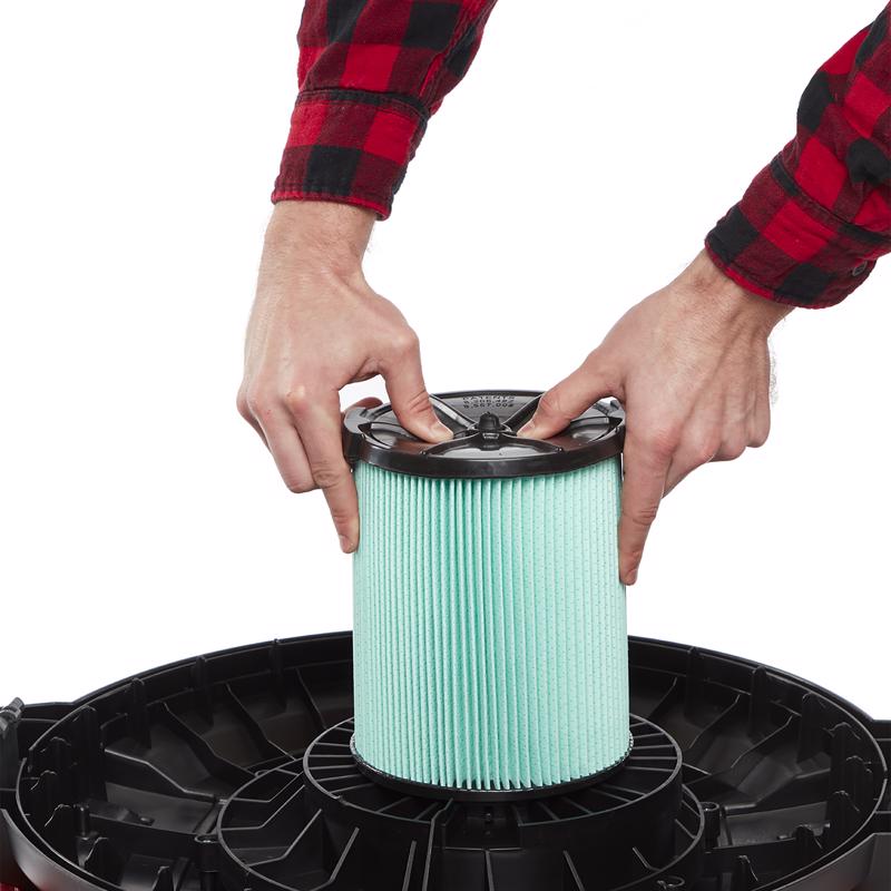 Craftsman 6.75 in. D HEPA Media Wet/Dry Vac Cartridge Filter 5-20 gal