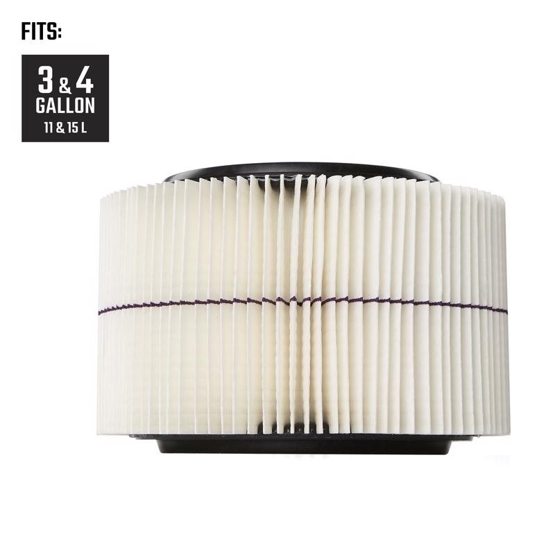 Craftsman 6.75 in. D General Purpose Wet/Dry Vac Cartridge Filter 4 gal