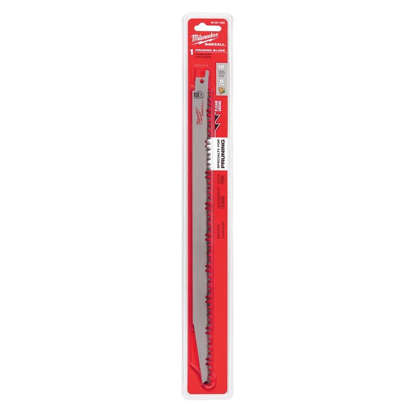 Milwaukee SAWZALL 12 in. Carbon Steel Pruning Reciprocating Saw Blade 5 TPI